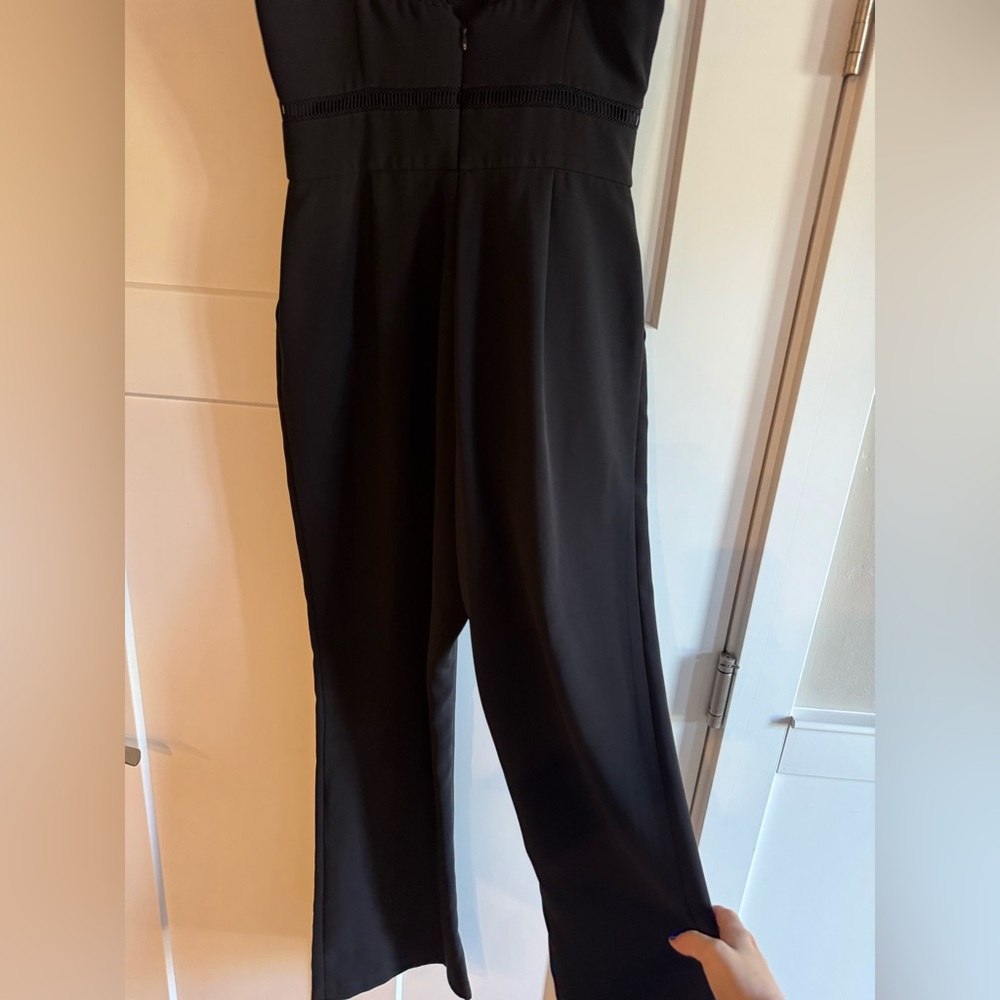 HARLYN BLACK LACE JUMPSUIT - Picture 7 of 8